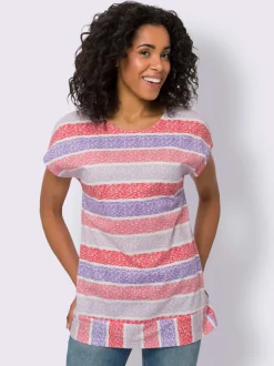 T-shirt long mancherons
