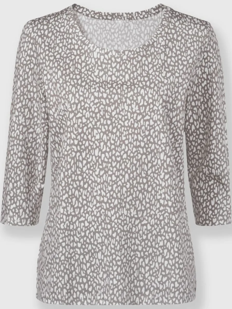 T-shirt à manches 3/4 50% coton