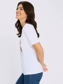T-shirt à manches courtes imprimé