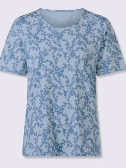 T-shirt à manches courtes imprimé floral