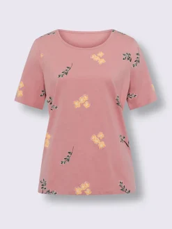 T-shirt à manches courtes imprimé unique