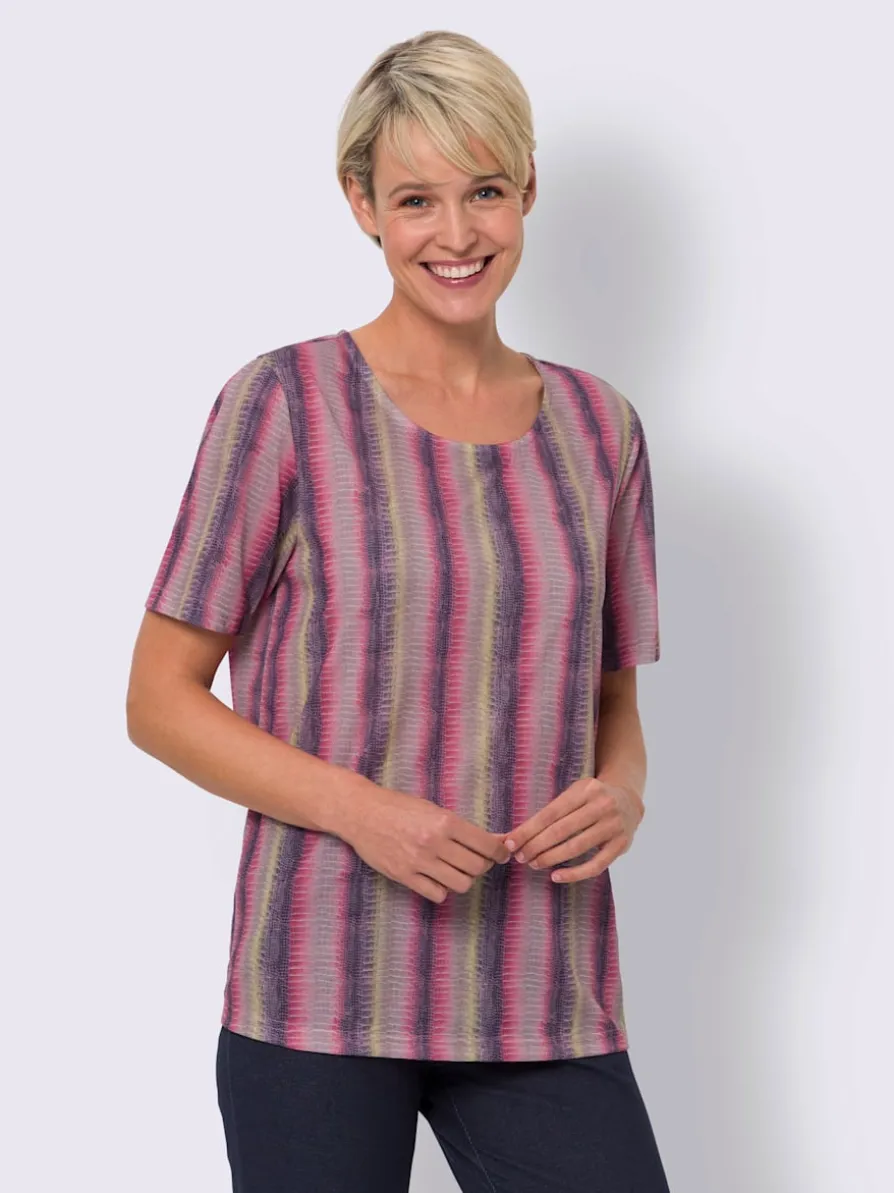 T-shirt à manches courtes imprimé unique