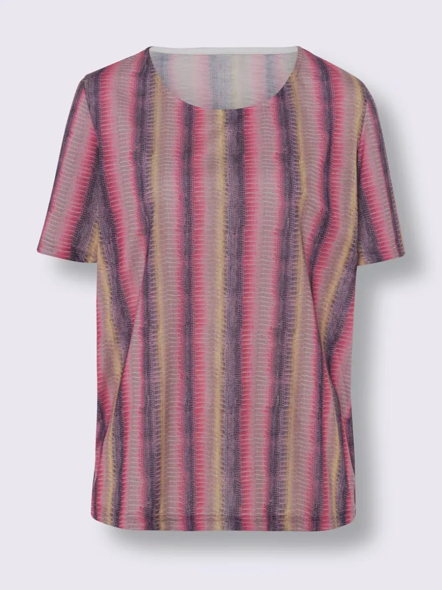 T-shirt à manches courtes imprimé unique