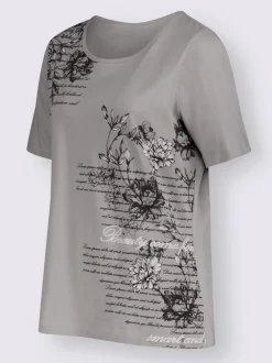 T-shirt à manches courtes inscription tendance