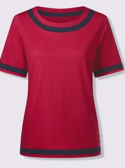 T-shirt à manches courtes jolies rayures