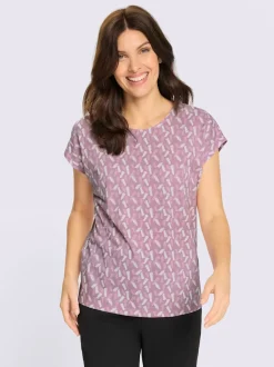 T-shirt à manches courtes mancherons tendance