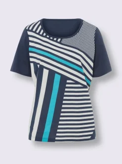 T-shirt à manches courtes manches et dos unis