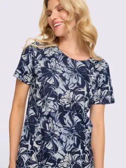 T-shirt à manches courtes motif floral