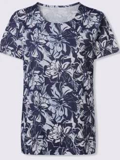 T-shirt à manches courtes motif floral