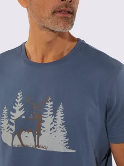 T-shirt à manches courtes motif imprimé