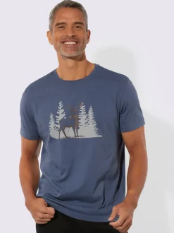 T-shirt à manches courtes motif imprimé