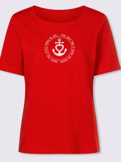 T-shirt à manches courtes motif marin