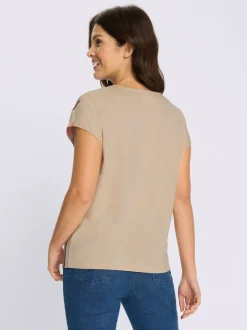 T-shirt à manches courtes pur coton