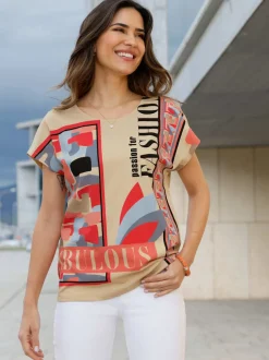 T-shirt à manches courtes pur coton