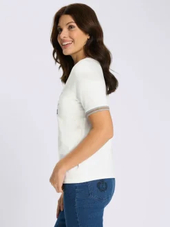 T-shirt à manches courtes pur coton