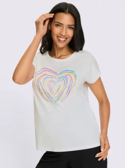 T-shirt à manches courtes pur coton
