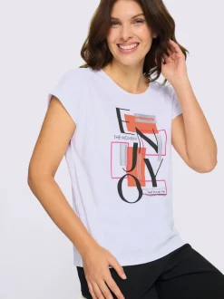 T-shirt à manches courtes pur coton