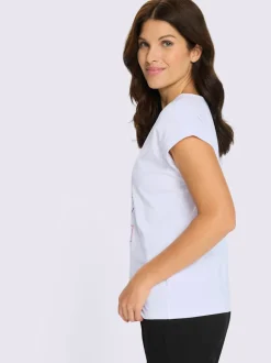 T-shirt à manches courtes pur coton
