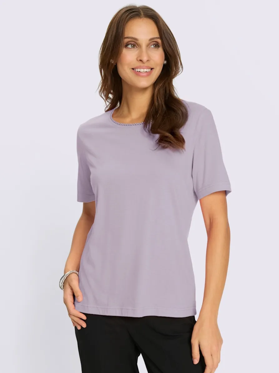 T-shirt à manches courtes superbe encolure