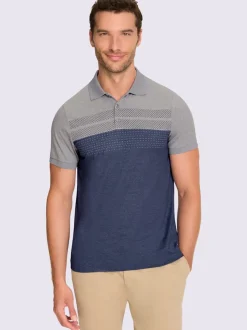 T-shirt à manches courtes tout en contraste