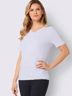 T-shirt à manches courtes viscose douce et fluide