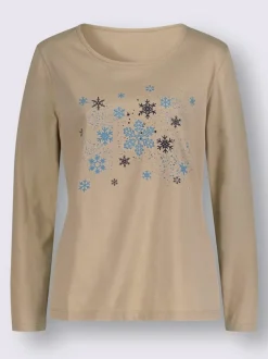 T-shirt à manches longues imprimé