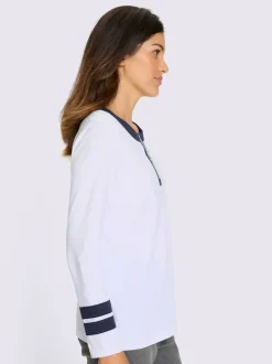 T-shirt à manches longues jolis contrastes
