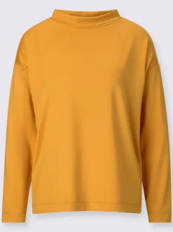 T-shirt à manches longues patte de boutonnage au dos