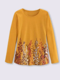 T-shirt à manches longues pur coton