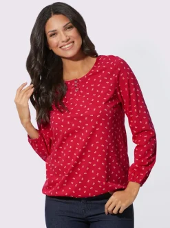 T-shirt à manches longues pur coton