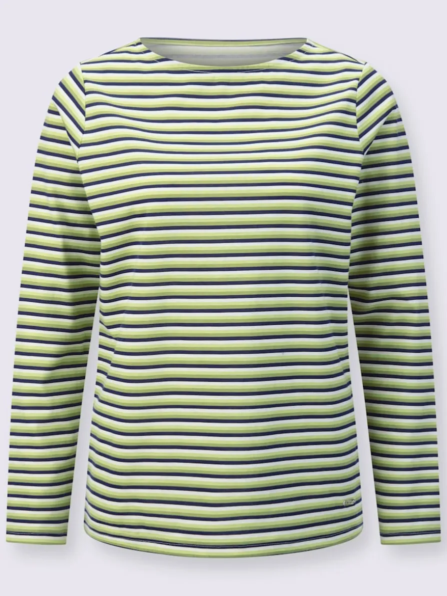 T-shirt à manches longues pur coton