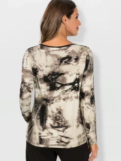 T-shirt à manches longues viscose