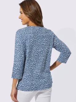 T-shirt à manches 3/4 pur coton