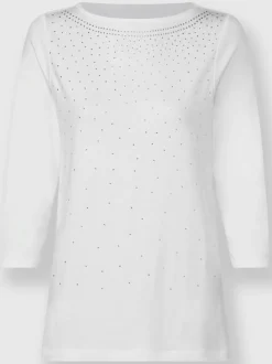 T-shirt à manches 3/4 viscose