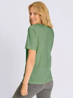 T-shirt rayé rayures éclatantes