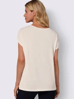 T-shirt viscose douce et fluide