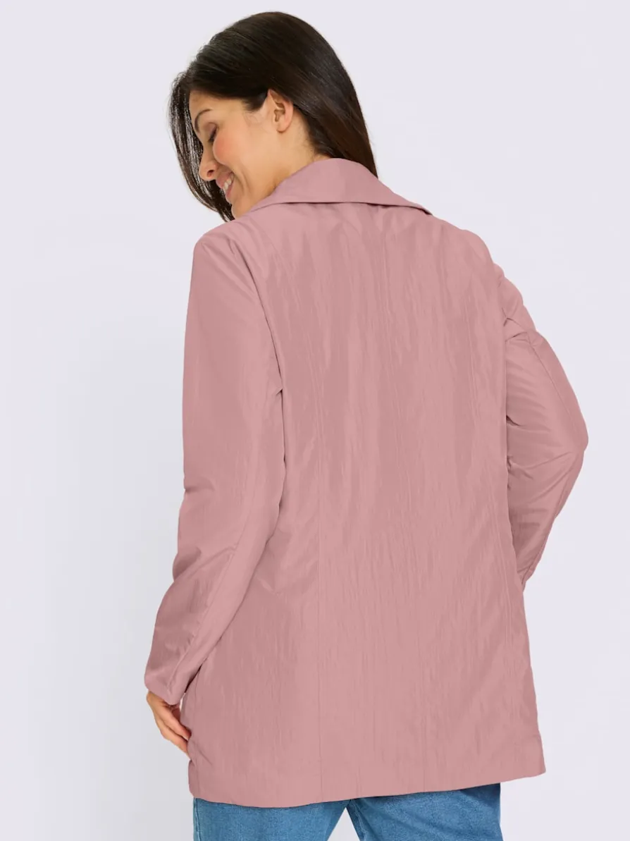 Veste aspect plissé