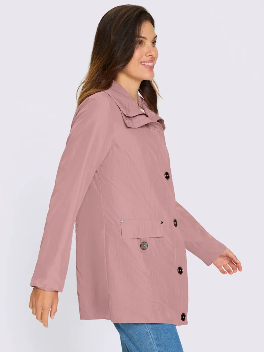 Veste aspect plissé