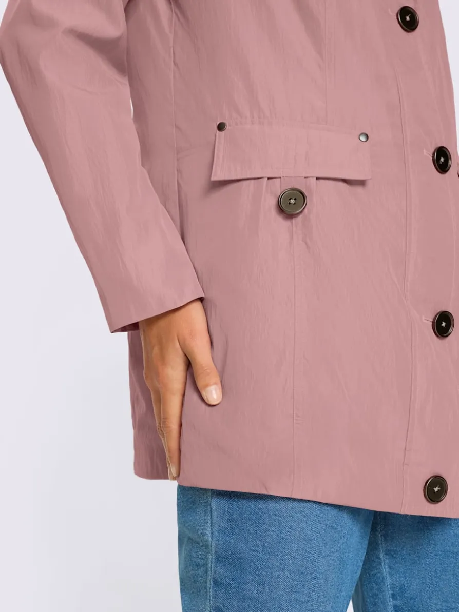 Veste aspect plissé