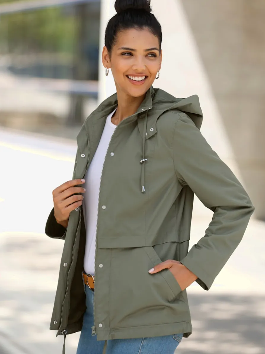 Veste à capuche à capuche