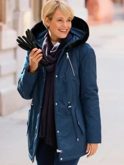 Veste à capuche doublure et garnissage chaud