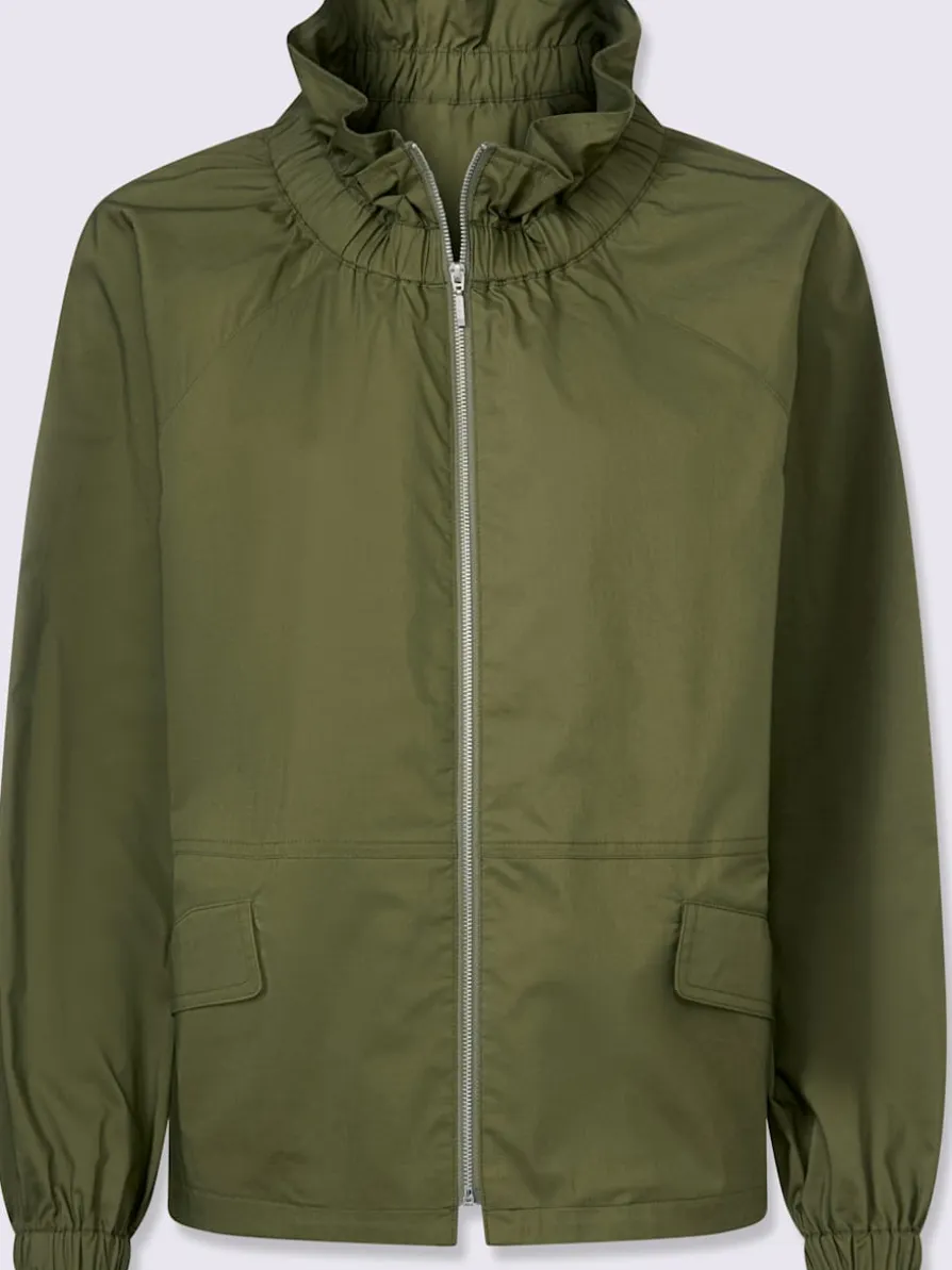 Veste chemisier col montant tendance