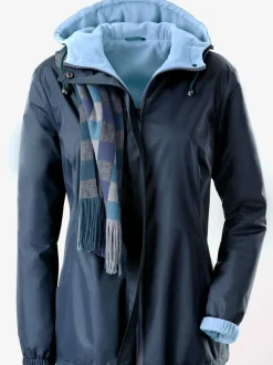 Veste coupe-vent et imperméable avec capuche
