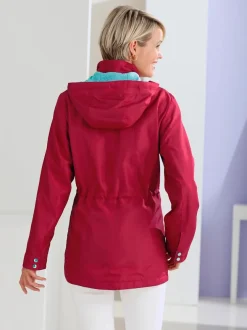 Veste de loisirs capuche amovible réglable en largeur