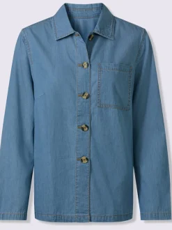 Veste en jean qualité jean légère et estivale
