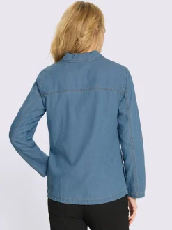 Veste en jean qualité jean légère et estivale