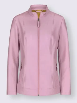Veste en synthétique imitation cuir souple