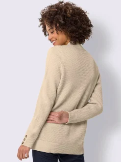 Veste en tricot coupe ouverte affinante