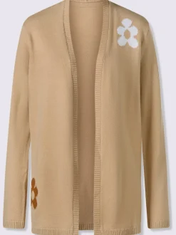 Veste en tricot coupe ouverte affinante