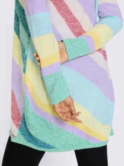 Veste en tricot longueur mode
